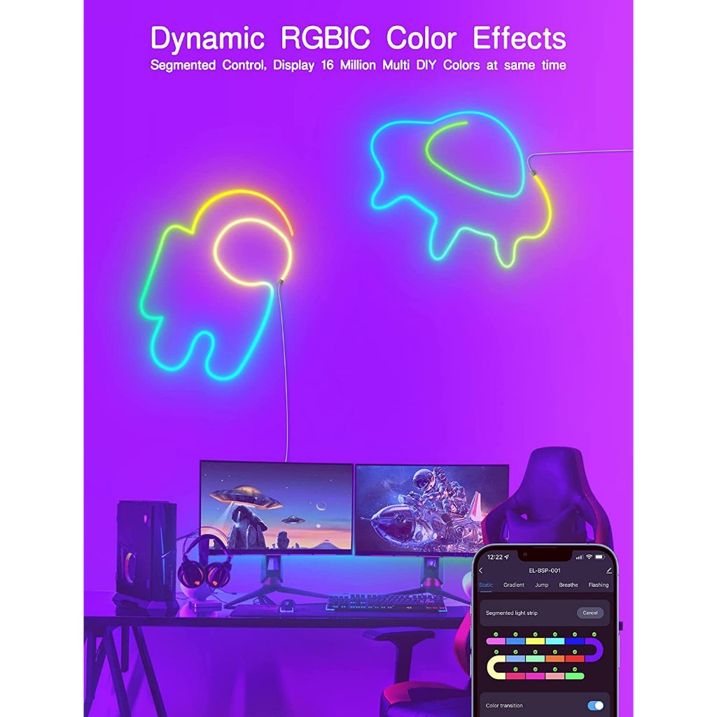 LED Strip light RGB Fairy light USB Power Plug With Remote WiFi Waterproof Tape Adhesive 5m